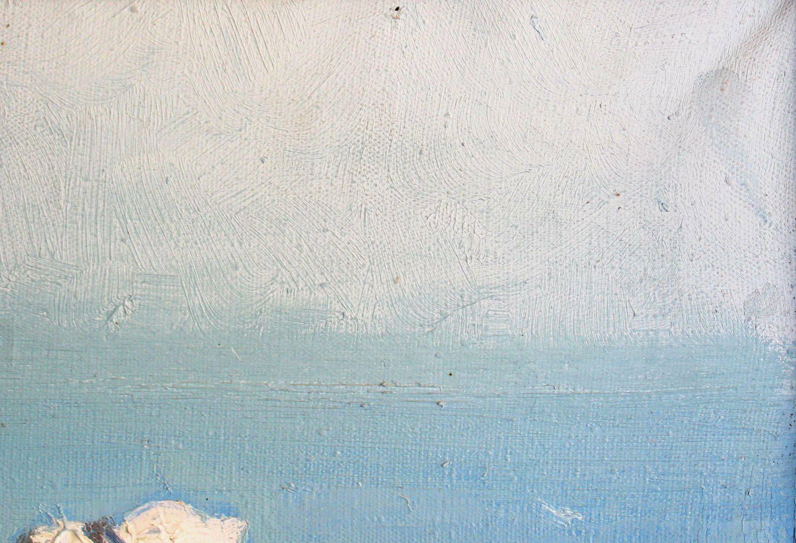 photo for sale Chekhov's Bay. 1976, Canvas, Oil, 90x100 Cm1976