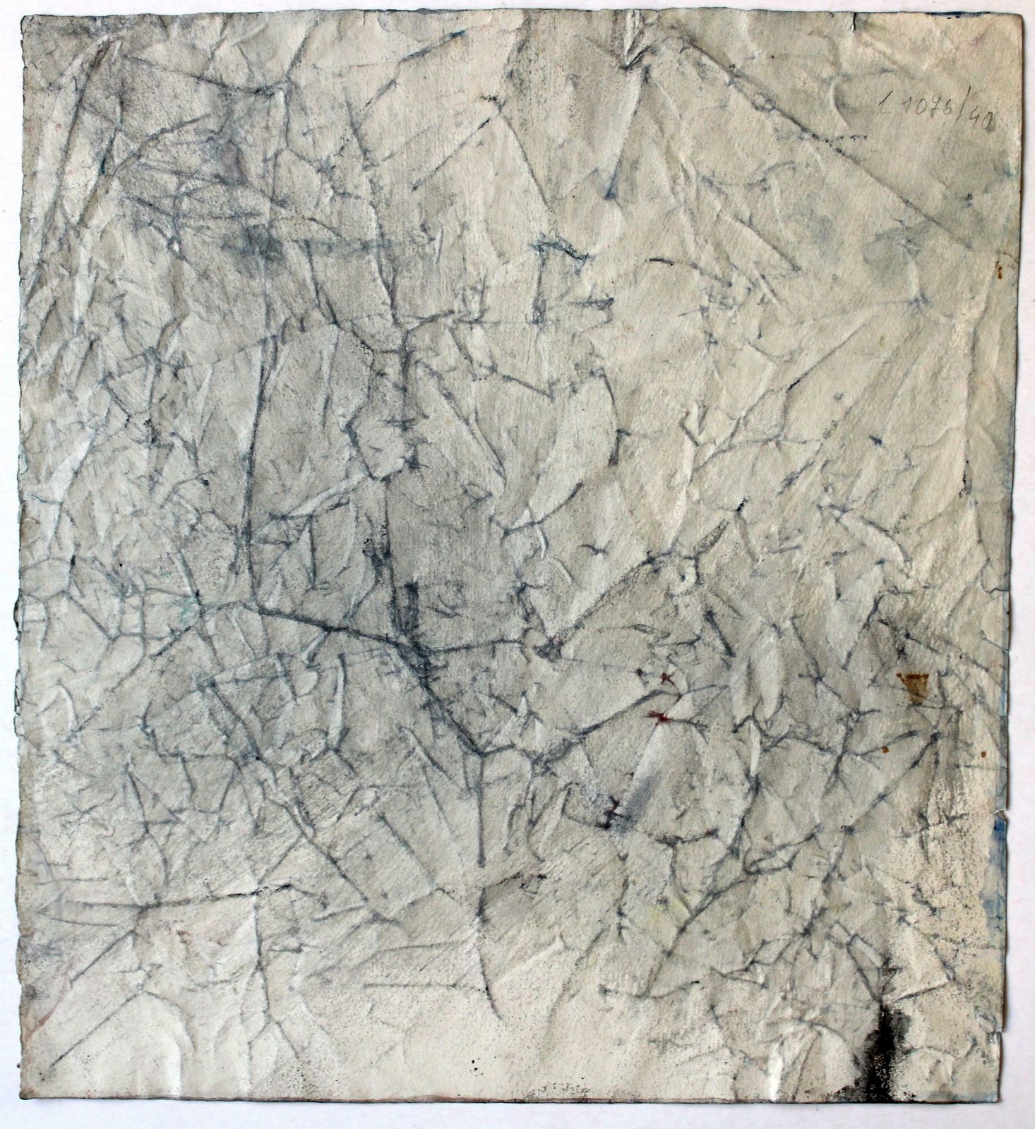 photo furniture Gunars Klavastill Life. 1972, Paper, Gouache, 44x40 Cm
