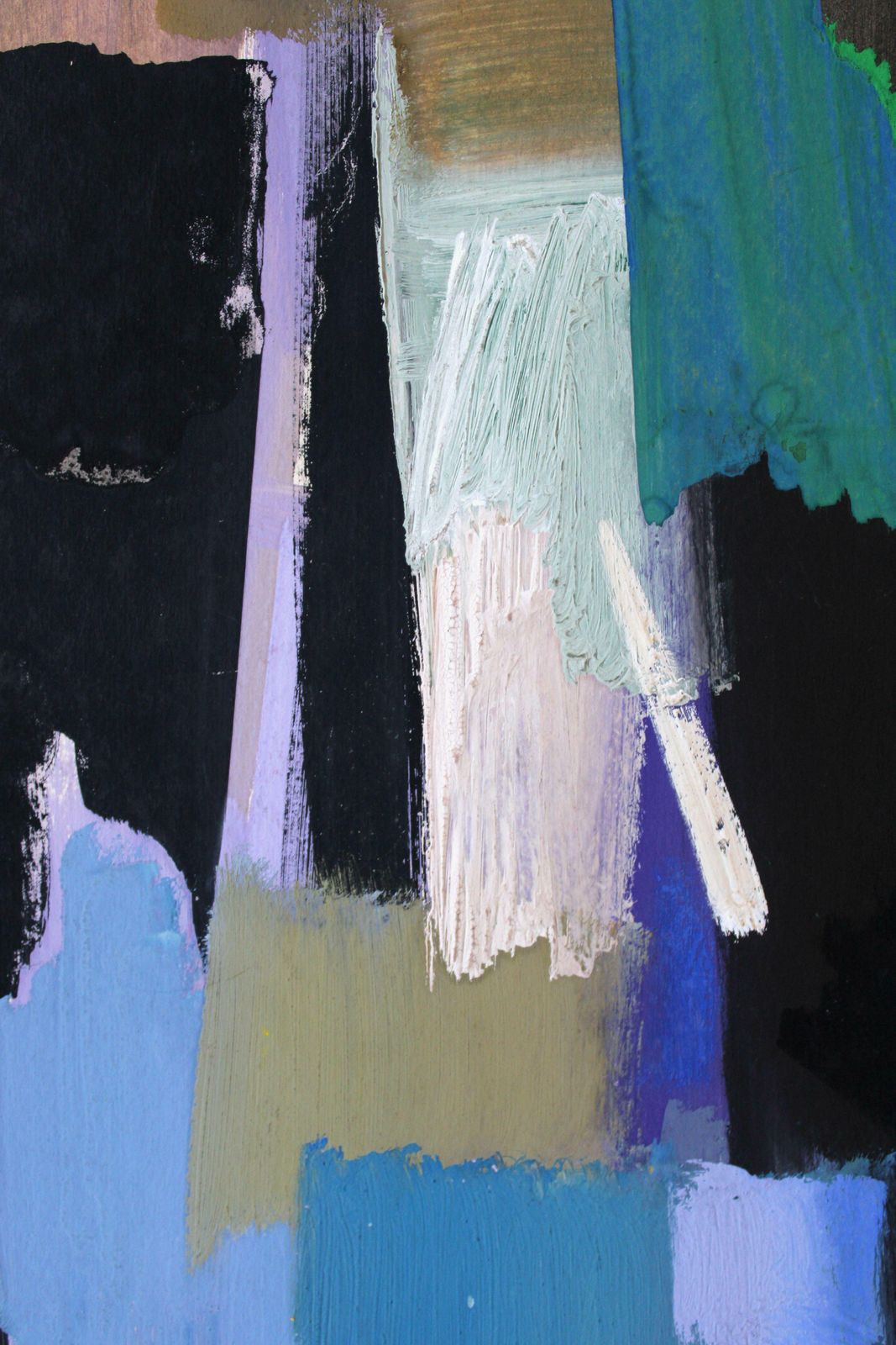 Gunars Klavaabstraction 1. 1964, Paper, Gouache, 83 X 59, 5 Cm1964 photo vinterior