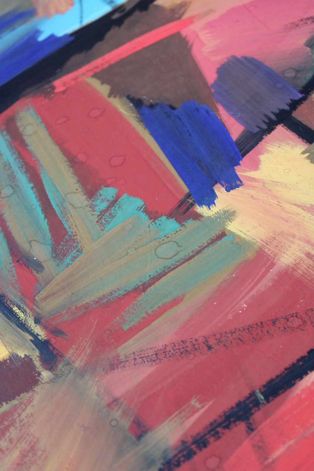 Gunars Klavaabstraction 5. 1965, Paper, Gouache, 83, 5 X 59, 5 Cm1965 photo buy