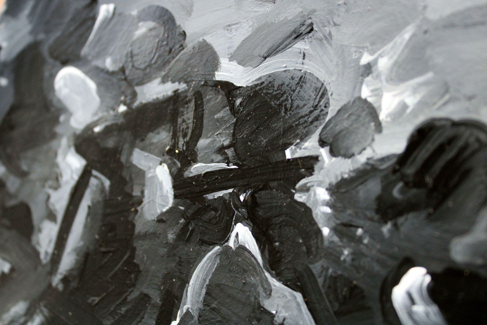 Ansis Butnorthe String Orchestra. 2024., Acrylic On Paper, 24x24 Cm2024 photo buy