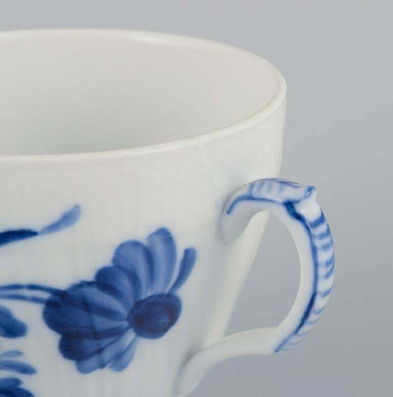 Royal Copenhagen Blue Flower Curved, Six Coffee Cups With Saucers. photo 279.0