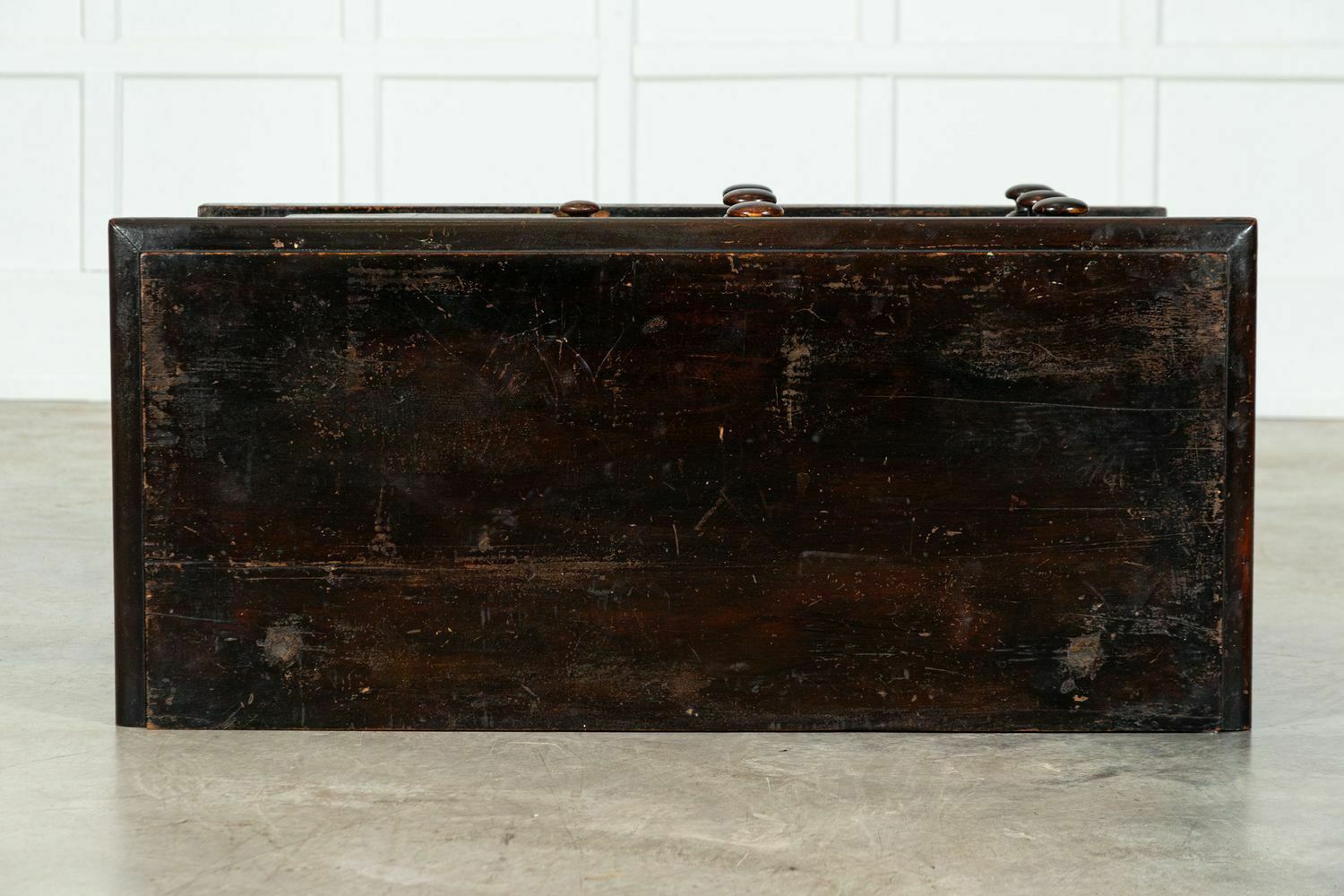 19thc English Pine Dresser Base photo vintage