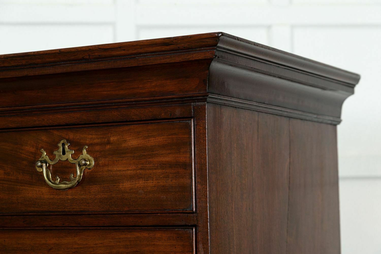 photo for sale English George III Mahogany Chest On Chest