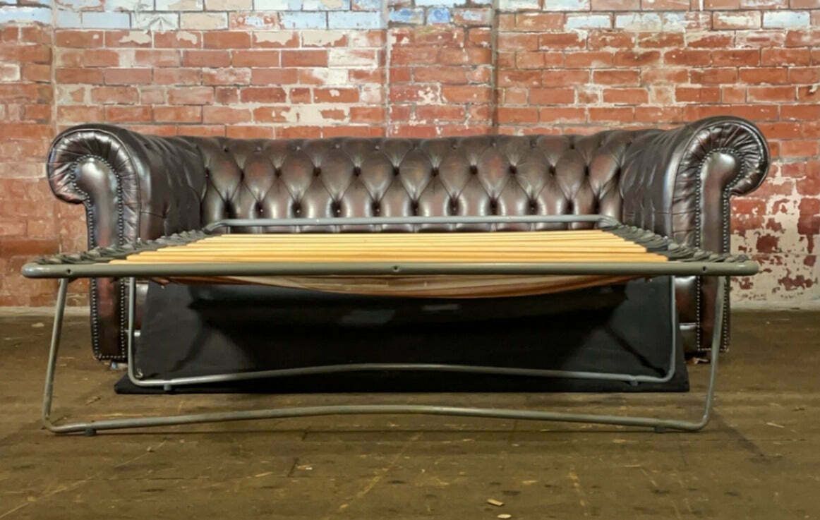 Vintage Chesterfield Sofa Bed. photo furniture