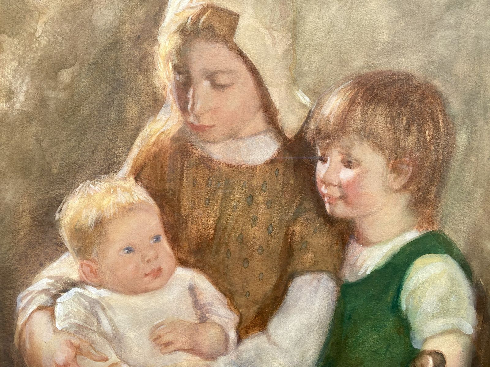 'Three Sisters' By Hendrik Maarten Krabbé (London 1868 – 1931 Amsterdam) photo 4200.0