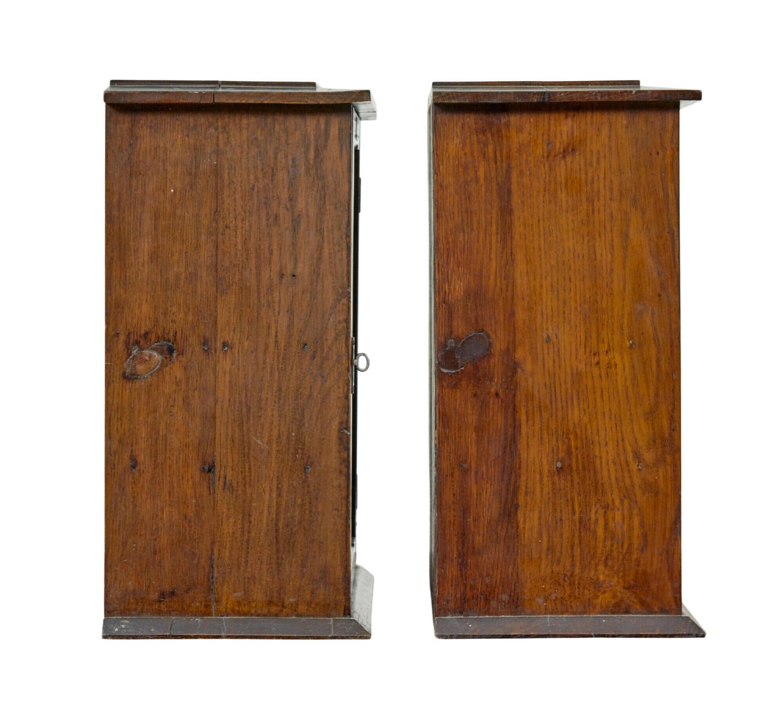 Pair Of English Oak Small Cabinets Made From Hmy Osbourne photo 435.0