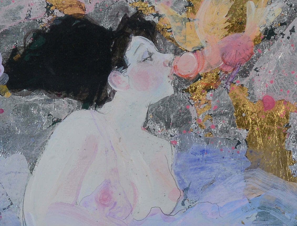 Emilia Castañeda   Erotic Scene With Lady photo for sale