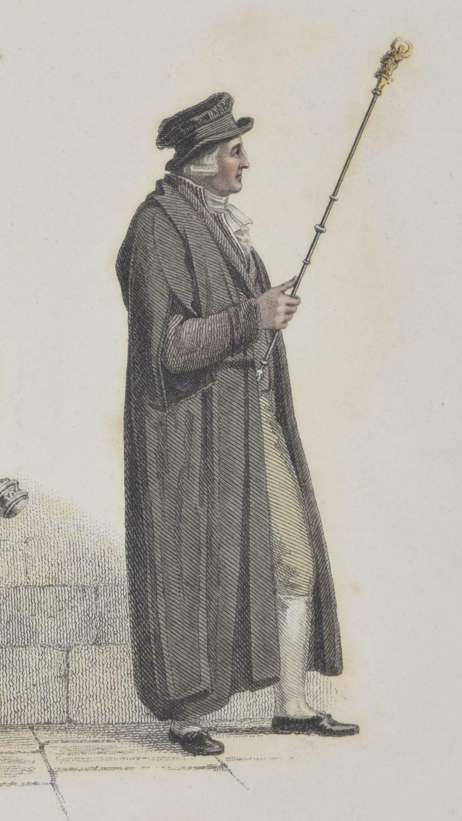 Rudolph Ackermann Vice Chancellor, Esquire Beadle, Yeoman Beadle, Oxford Engraving For Ackermann 1814 photo Art