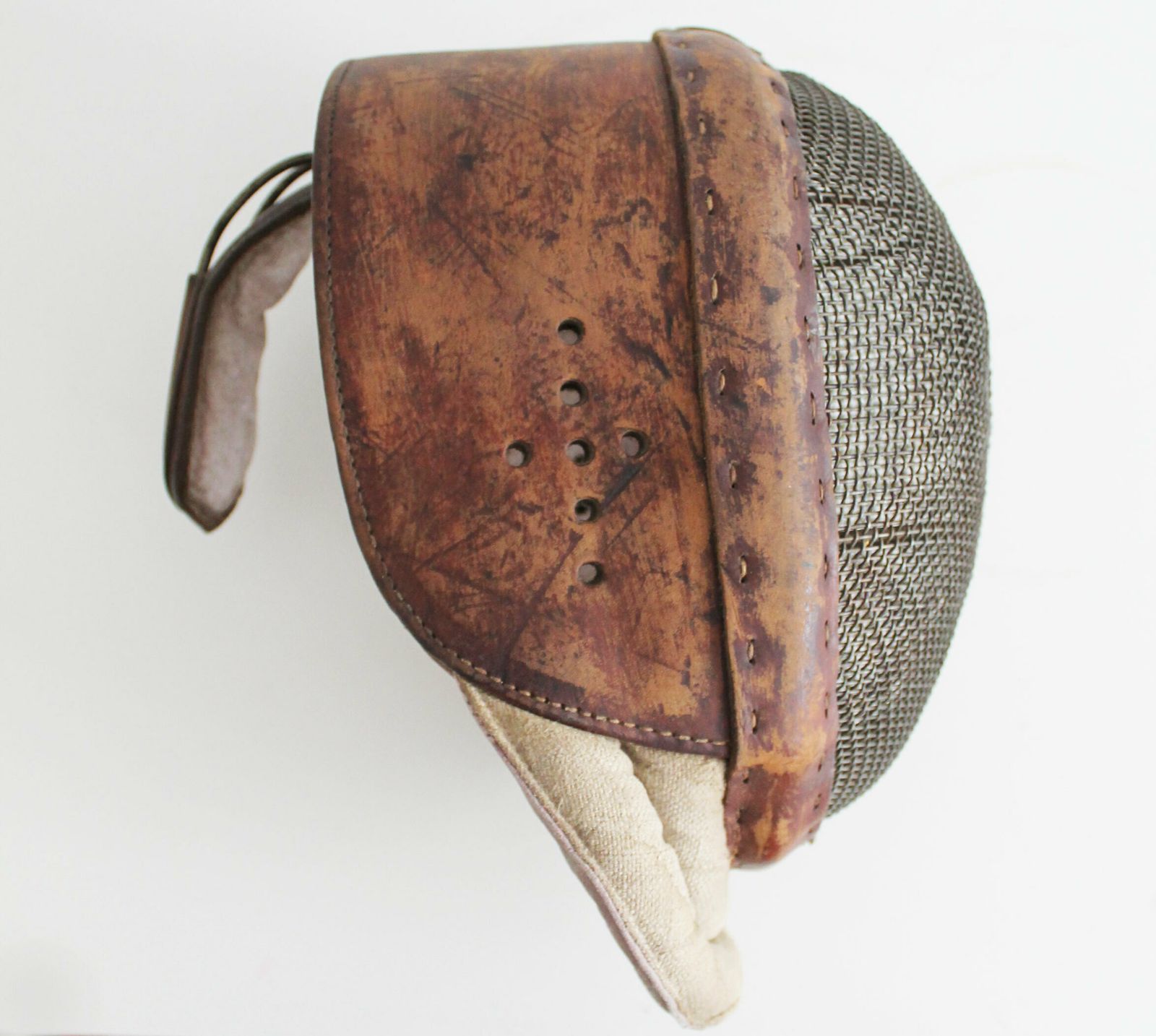 1920's Pair Of Antique Fencing Masks photo 320.0
