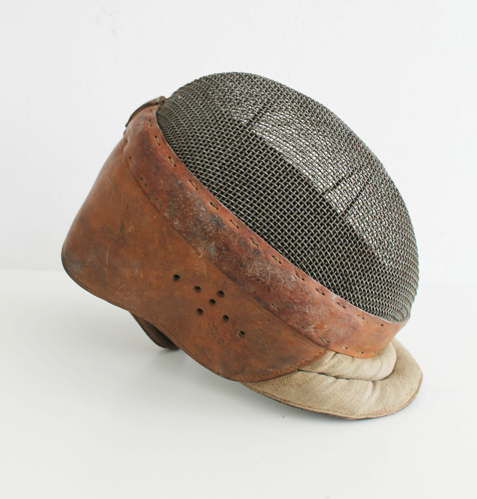 photo buy 1920's Pair Of Antique Fencing Masks