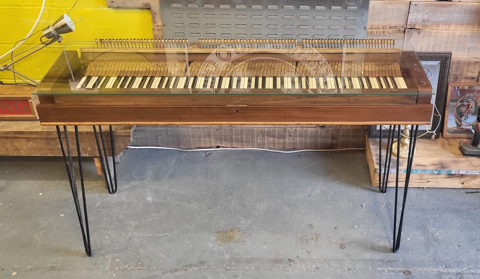 Exclusive Unique Custom Built One Of A Kind Piano Desk