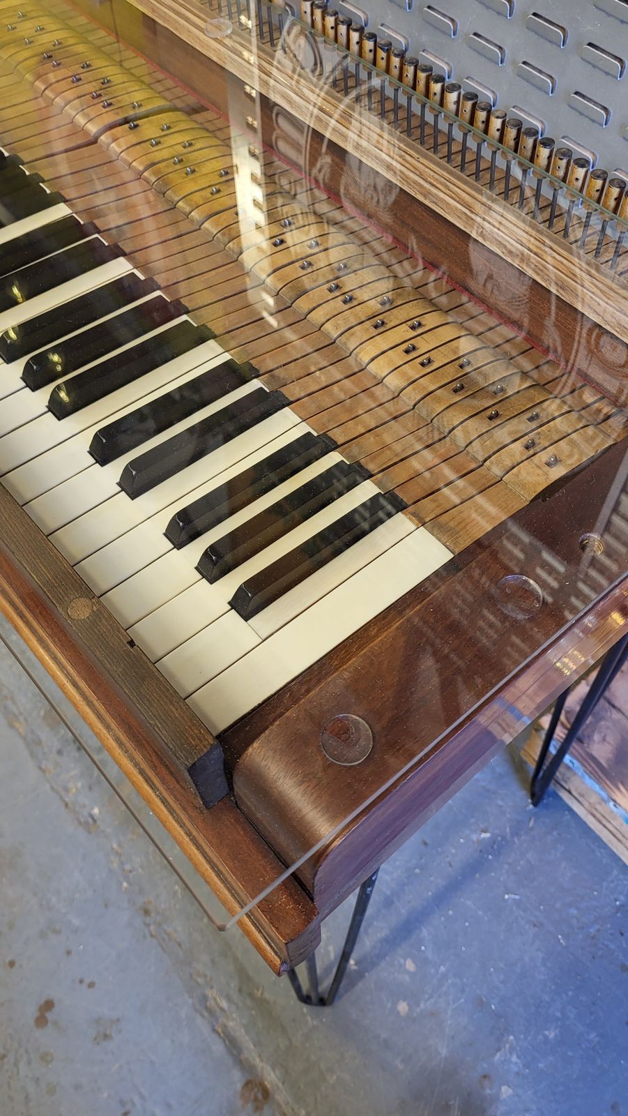 Exclusive Unique Custom Built One Of A Kind Piano Desk photo Furniture