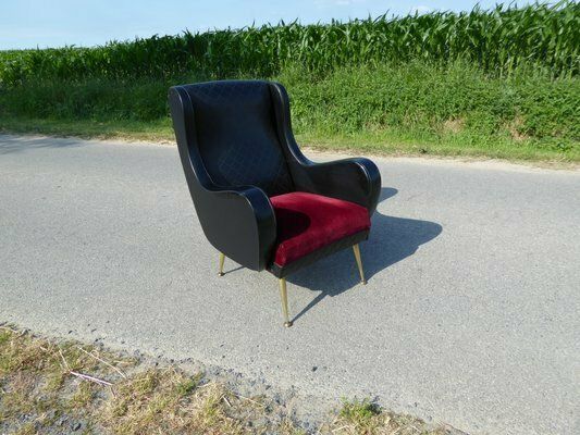 Italian Relax Lounge Chair In The Style Of Marco Zanuso, 1950s photo furniture