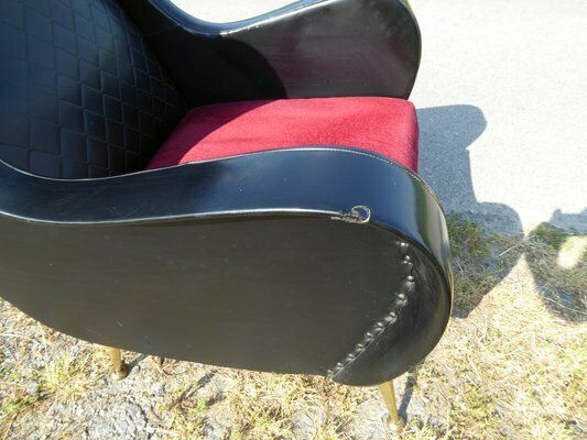 Italian Relax Lounge Chair In The Style Of Marco Zanuso, 1950s photo buy