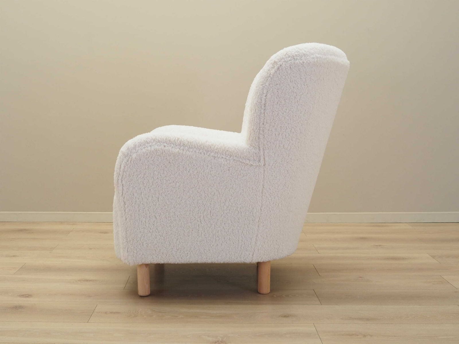 White Armchair, Scandinavian Design, Production: Denmark photo 989.0