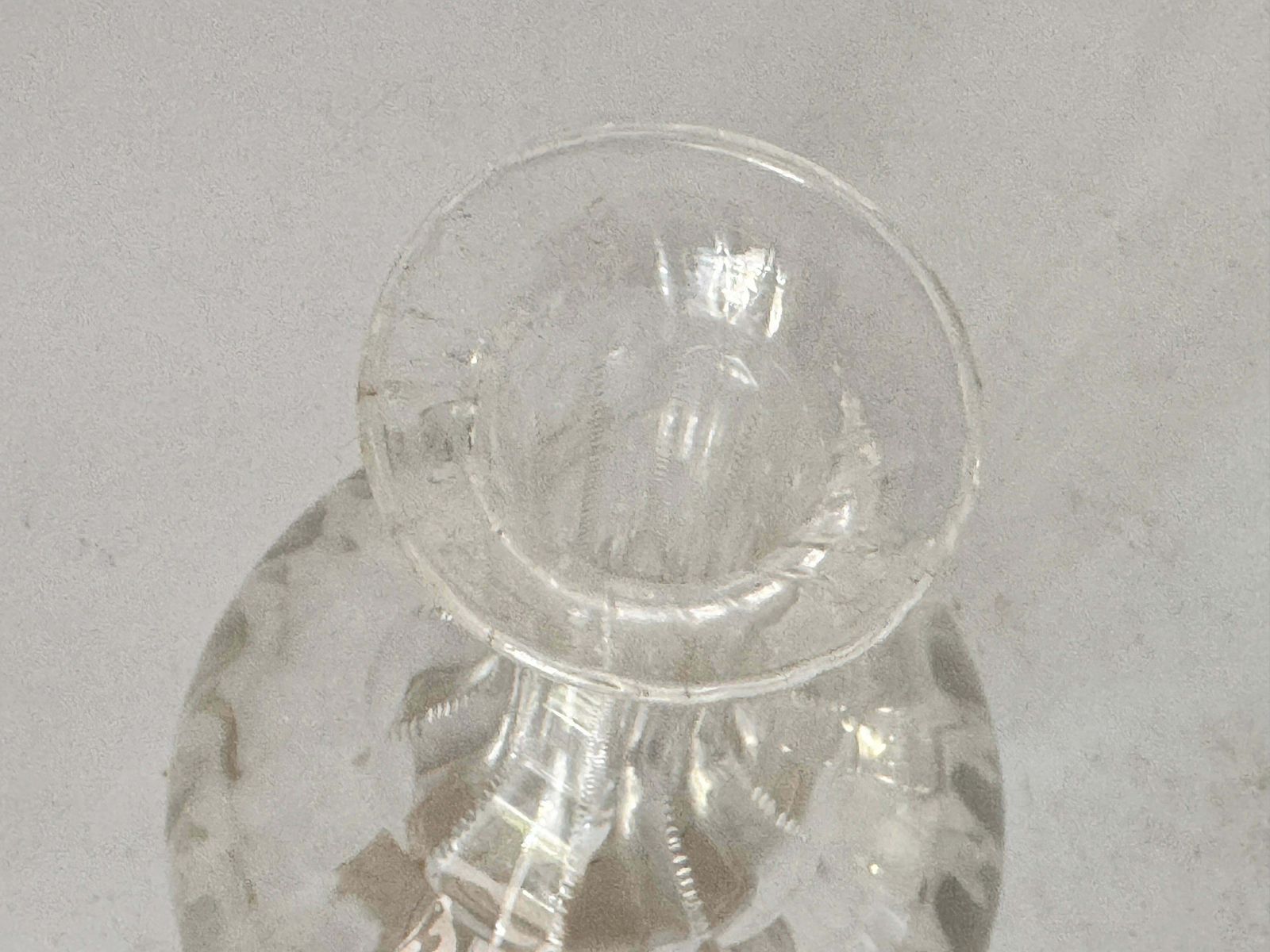Baccarat Style Crystal Rond Perfection Decanter France 20th Century photo buy