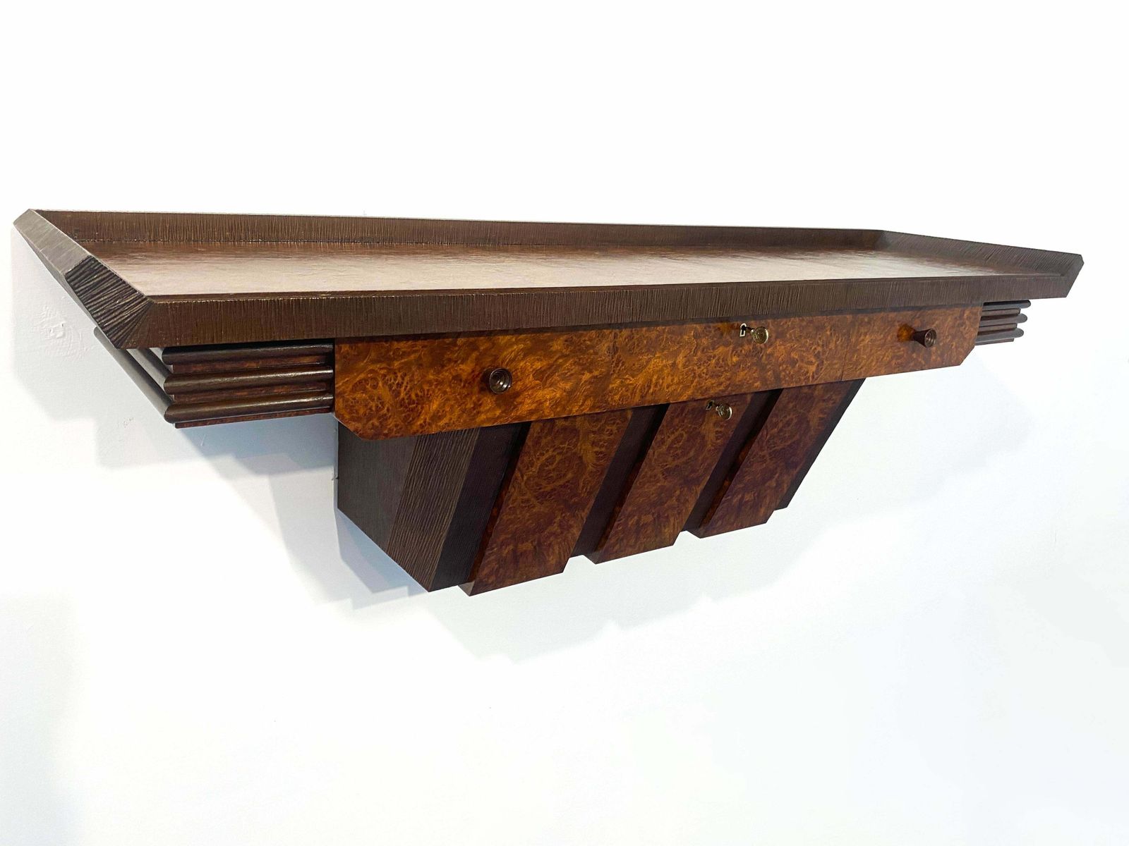 Italian Midcentury Art Deco Console Designed By Pierluigi Colli, 1940s photo Furniture