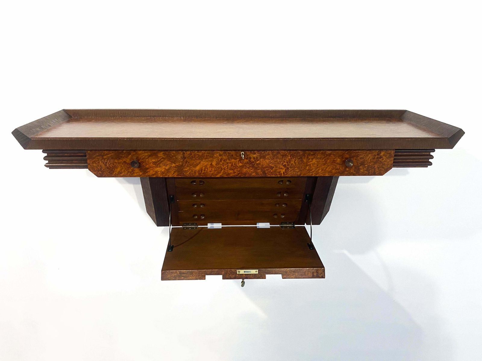 photo vinterior Italian Midcentury Art Deco Console Designed By Pierluigi Colli, 1940s