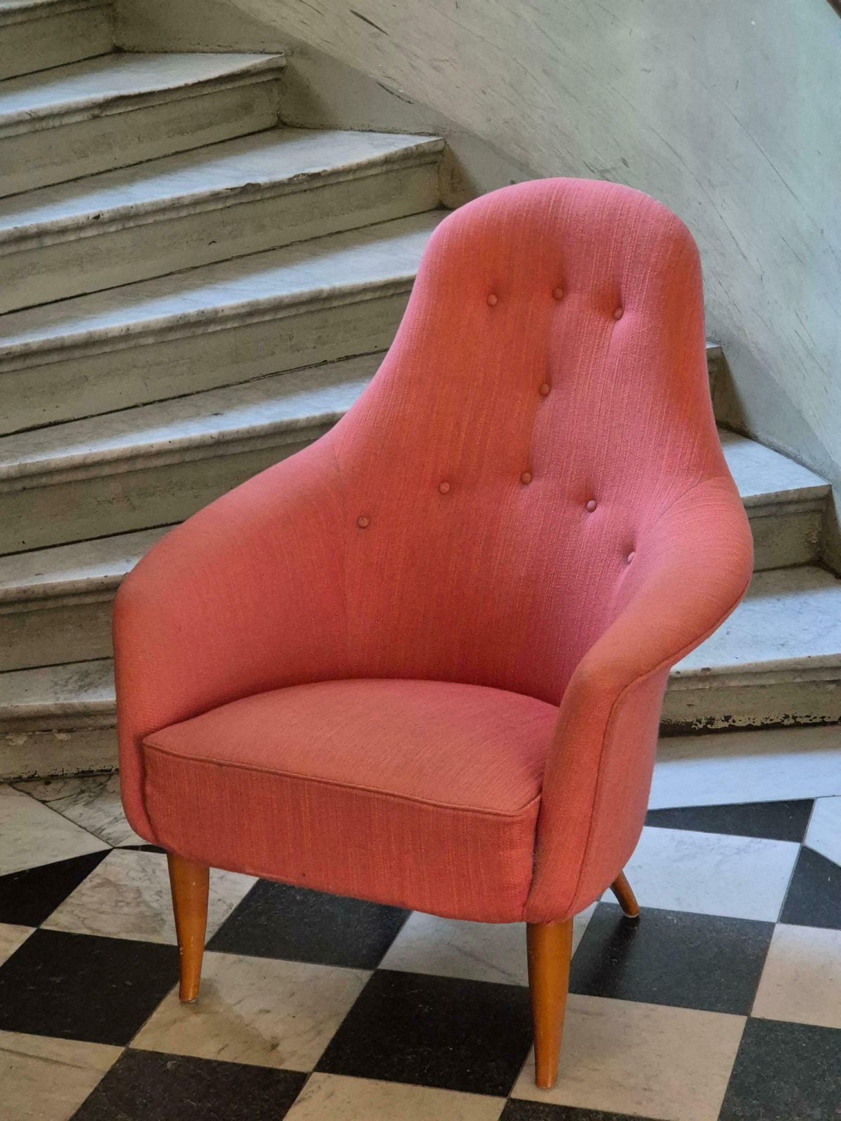 Kerstin Hörlin Holmquist, Easy Chair Stor/Large Adam, Nk, Scandinavian Modern photo vinterior