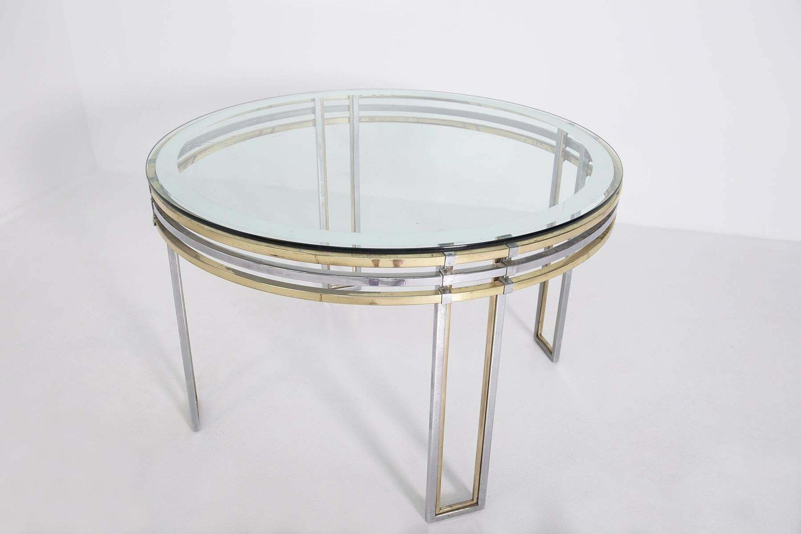 Italian Dining Table By Romeo Rega In Steel photo 3931.0