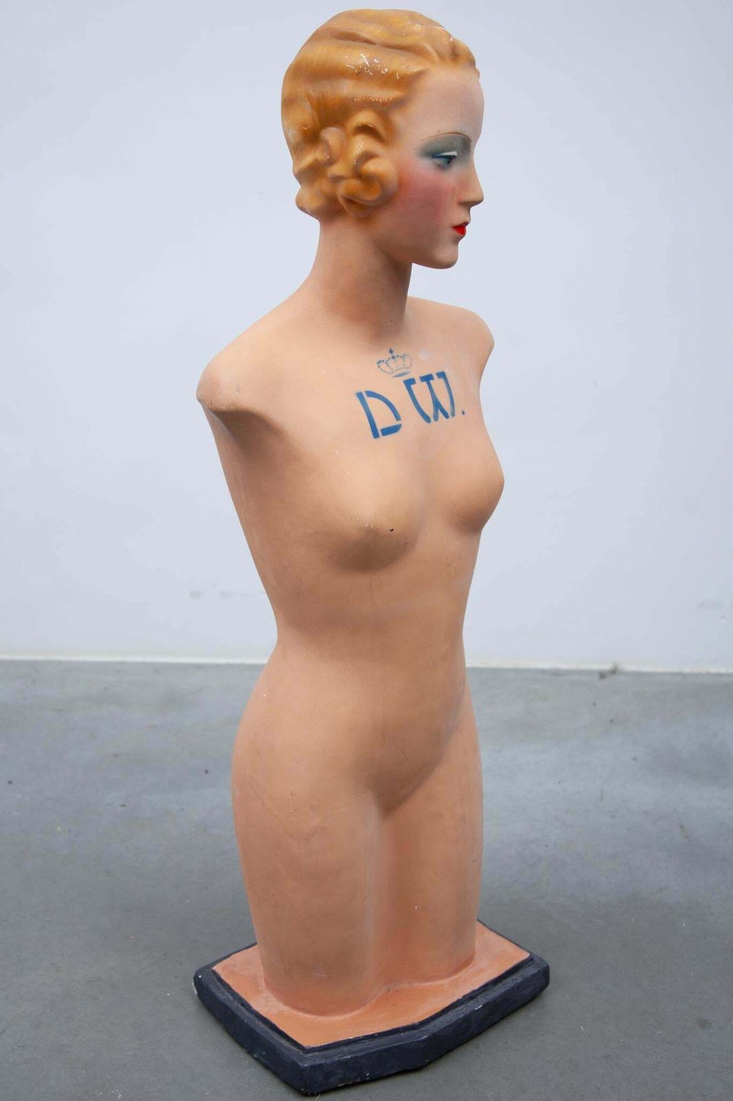 Art Art Deco Mannequin Buste Siegel Deposé Bruxelles photo