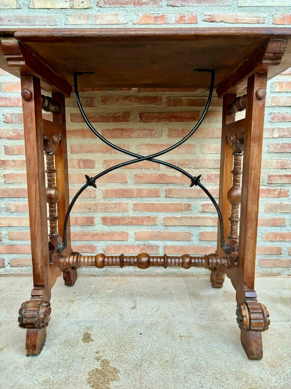 Console espagnole du début du XXe siècle, années 1940 photo furniture