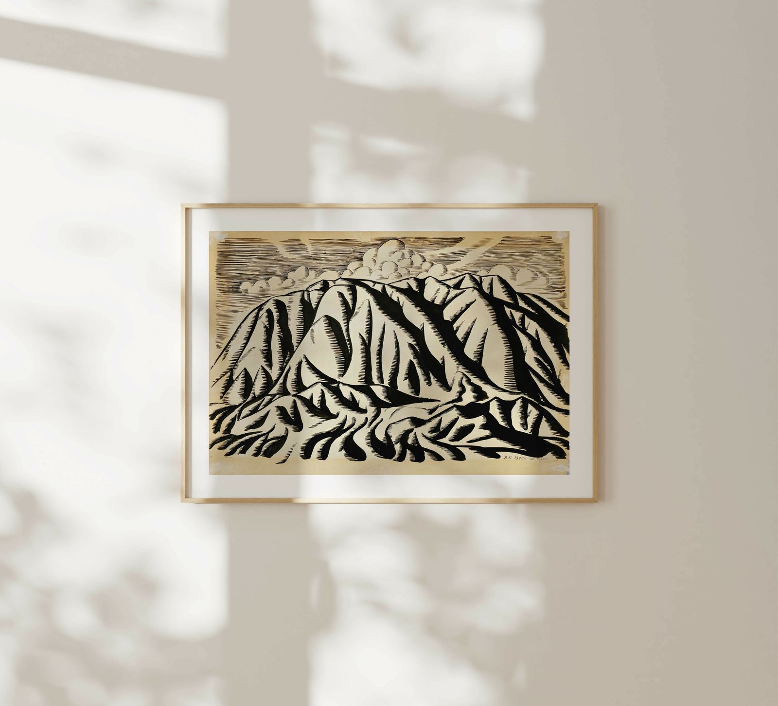Shadows In The Mountains   Original Soviet Russian Poster | 1970 photo furniture