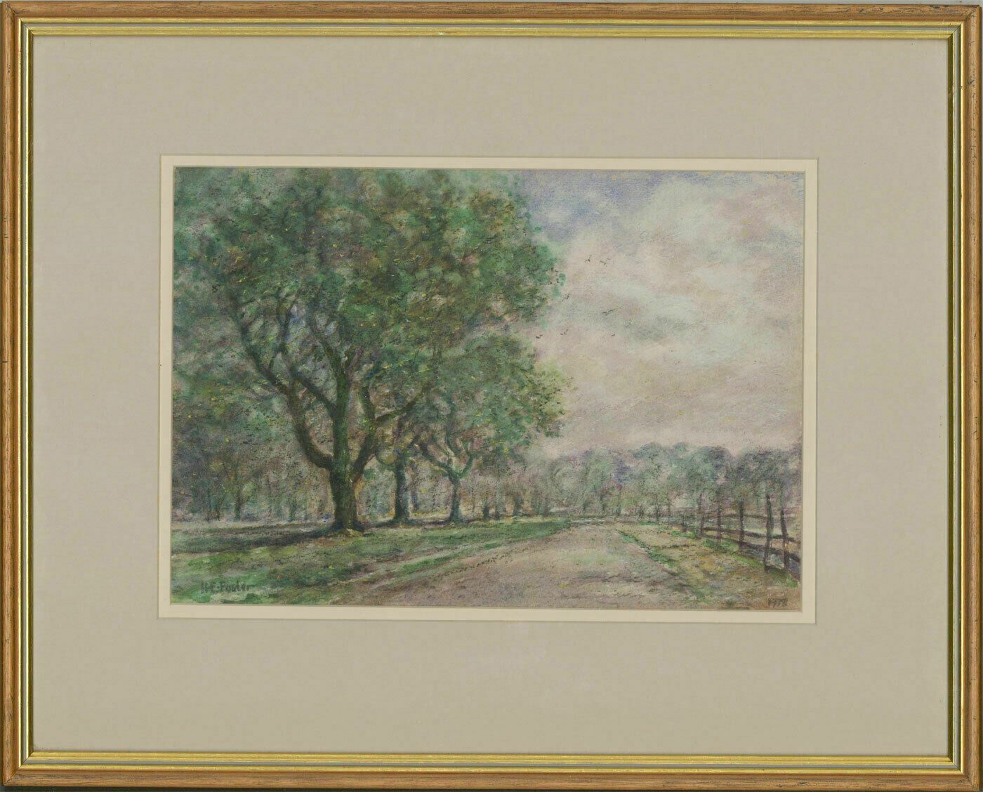 Henry E. Foster (1921 2010)   1978 Watercolour, Quernmore Park, Caton, Lancs.