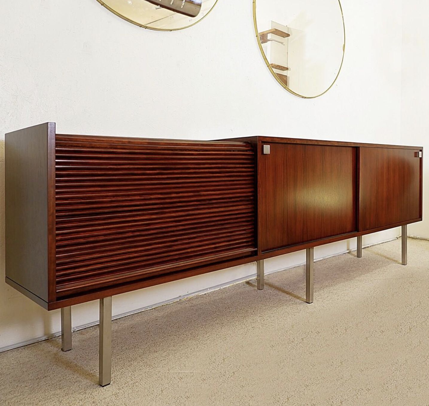 Mid Century Modern Sideboard By Alfred Hendrickx For Belform – Belgium 1950s photo Furniture