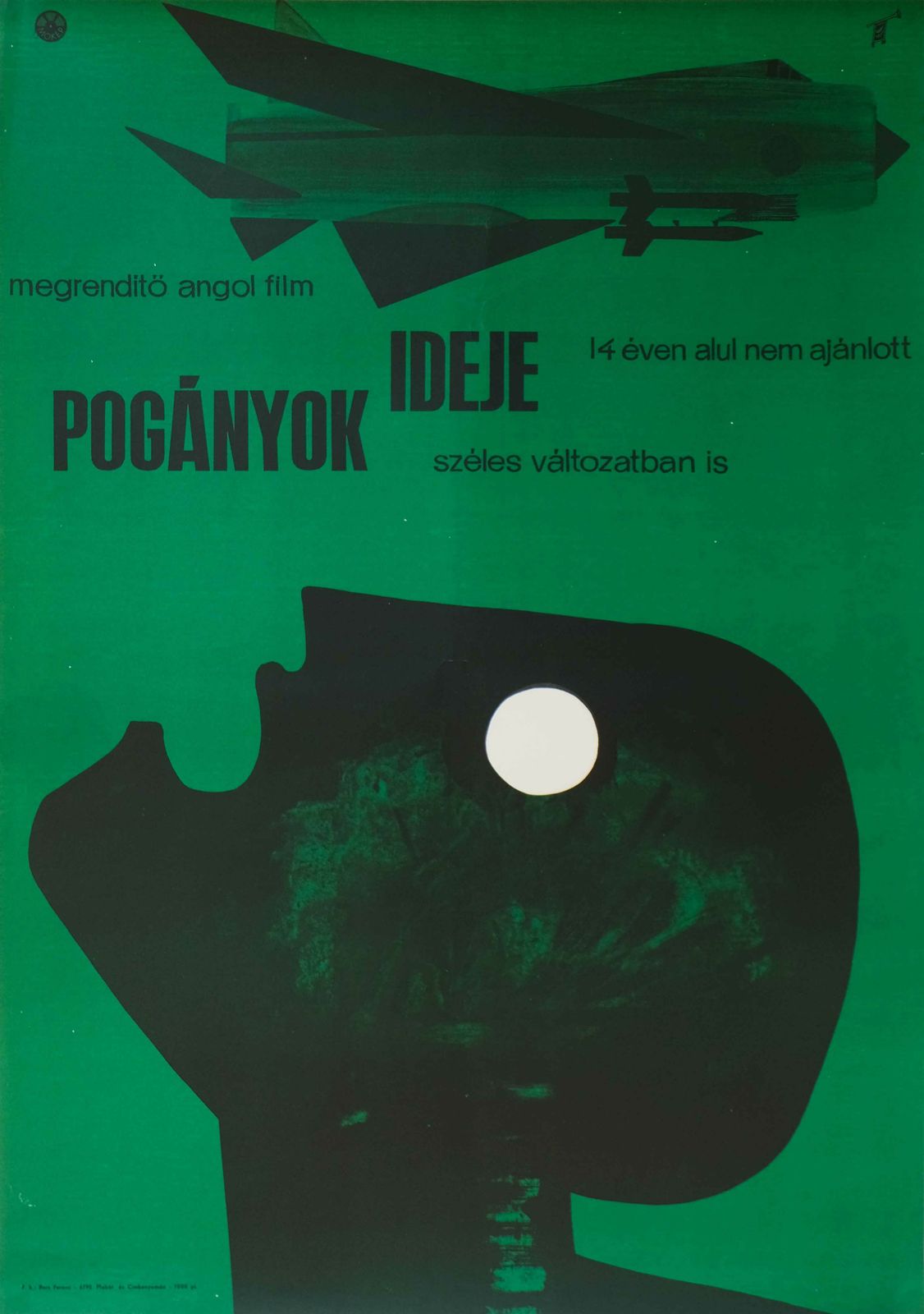 Time Of The Heathen   Original Hungary Poster | 1963