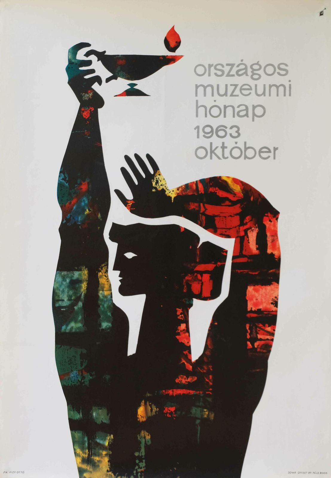 National Museum Month   Original Hungary Poster | 1963