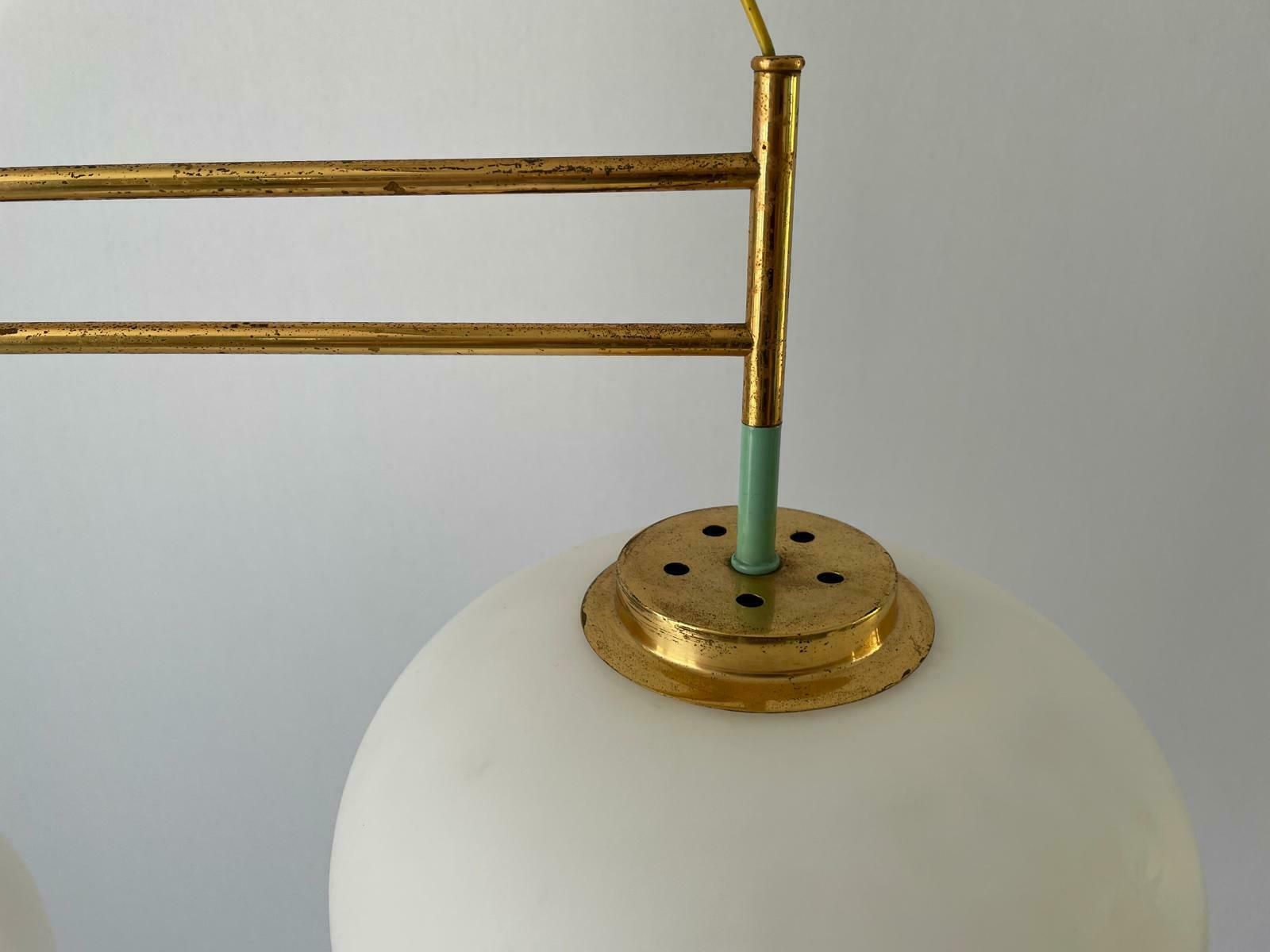 Mid Centuy Modern Exclusive Ceiling Light By Bruno Chiarini For Stilnovo, 1950s, Italy photo vintage