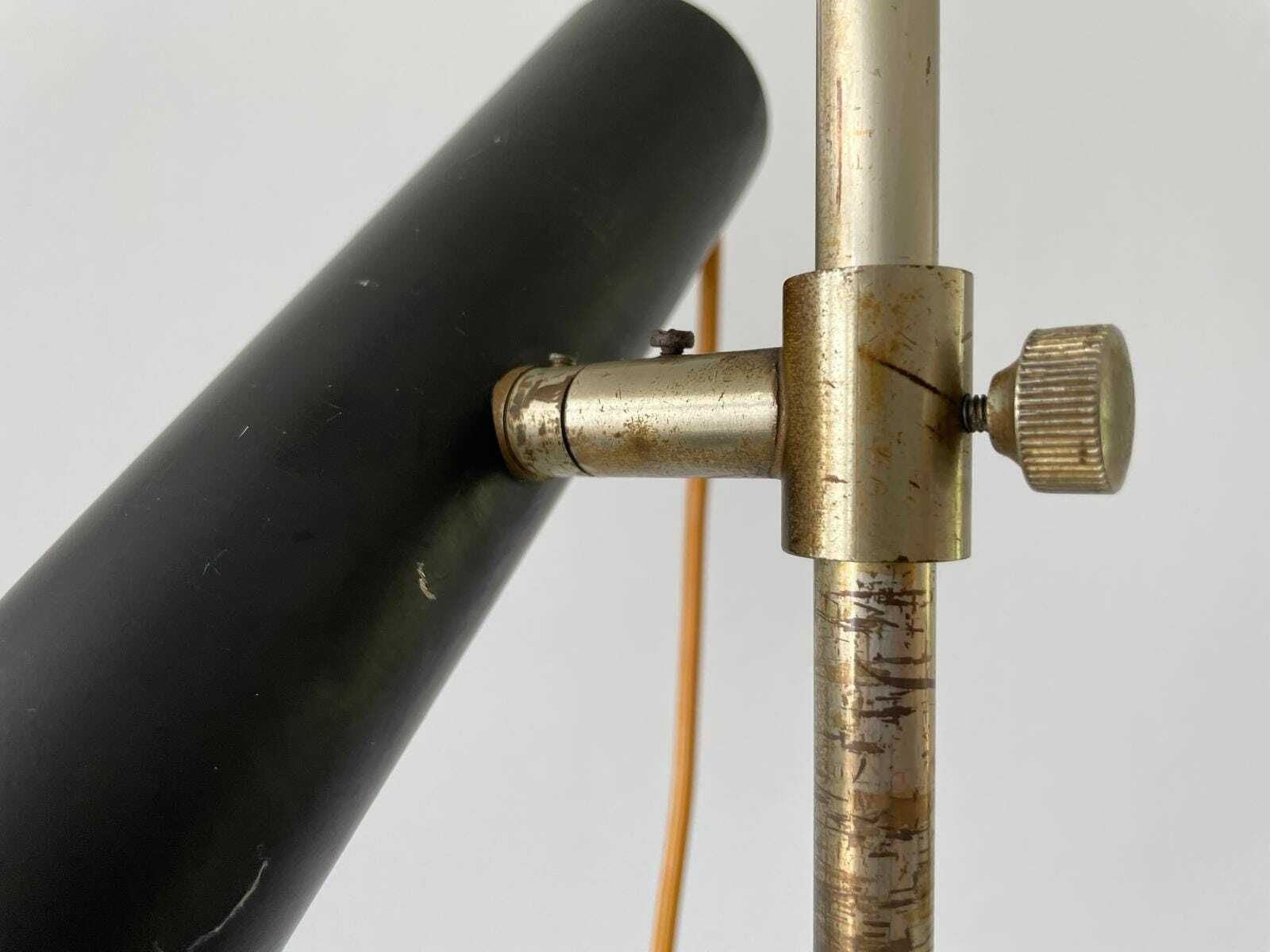 Italian Adjustable Spot Floor Lamp With Conical Base, Attributed To Gino Sarfatti, 1960s, Italy photo 1851.0