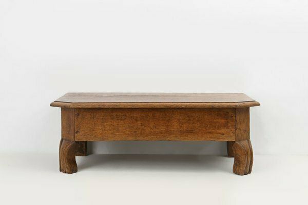 Rustic Church Stool, France, 1900s photo for sale