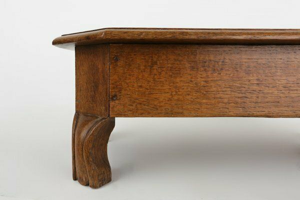 Rustic Church Stool, France, 1900s photo Furniture