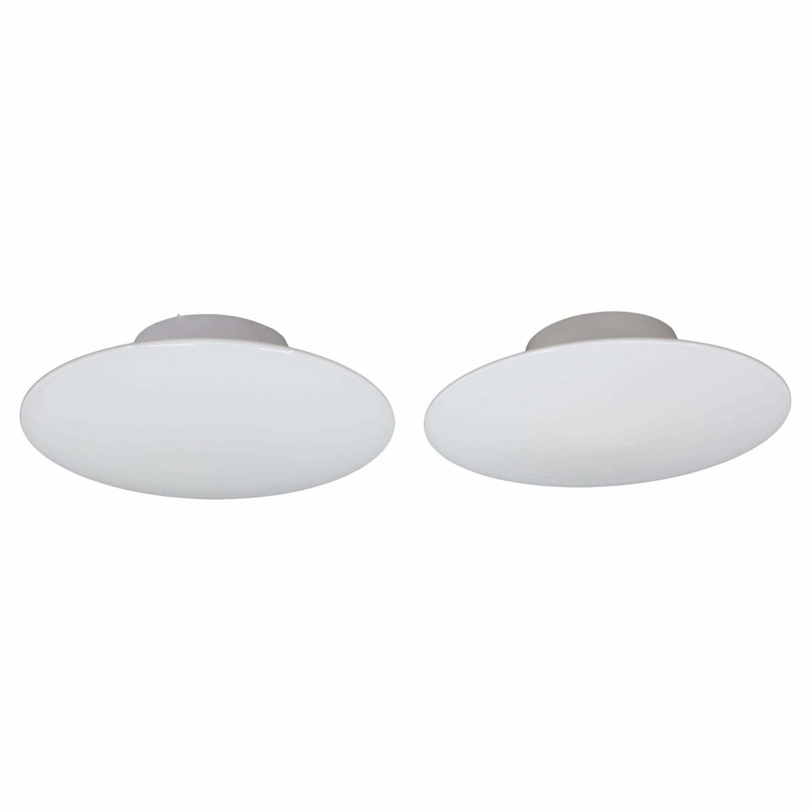 1970s Pair Of Arne Jacobsen 'Eklipta' Wall Or Ceiling Light For Louis Poulsen