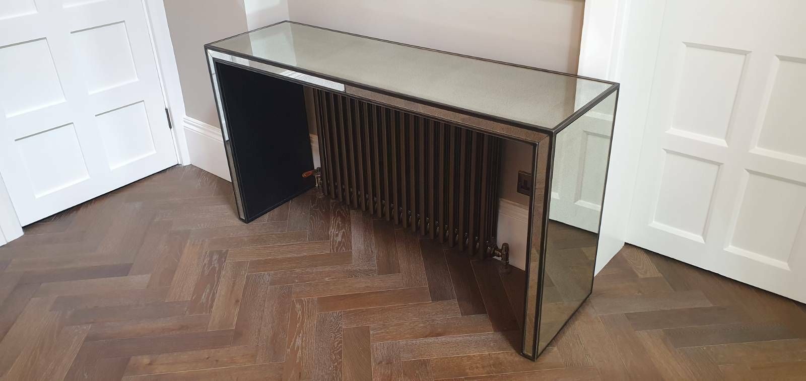 Andrew Martin Antiqued Glass Console (Agatha)