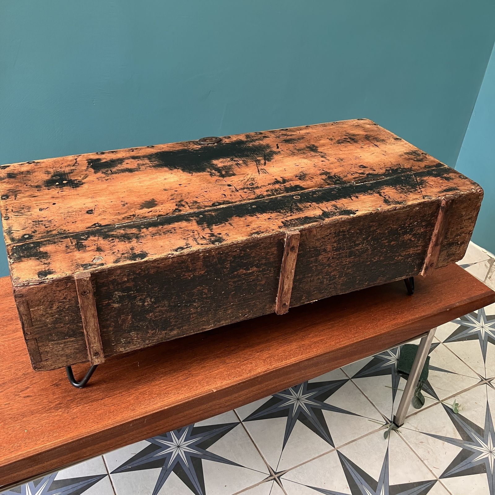 An Antique Carpenters Work Chest photo Furniture