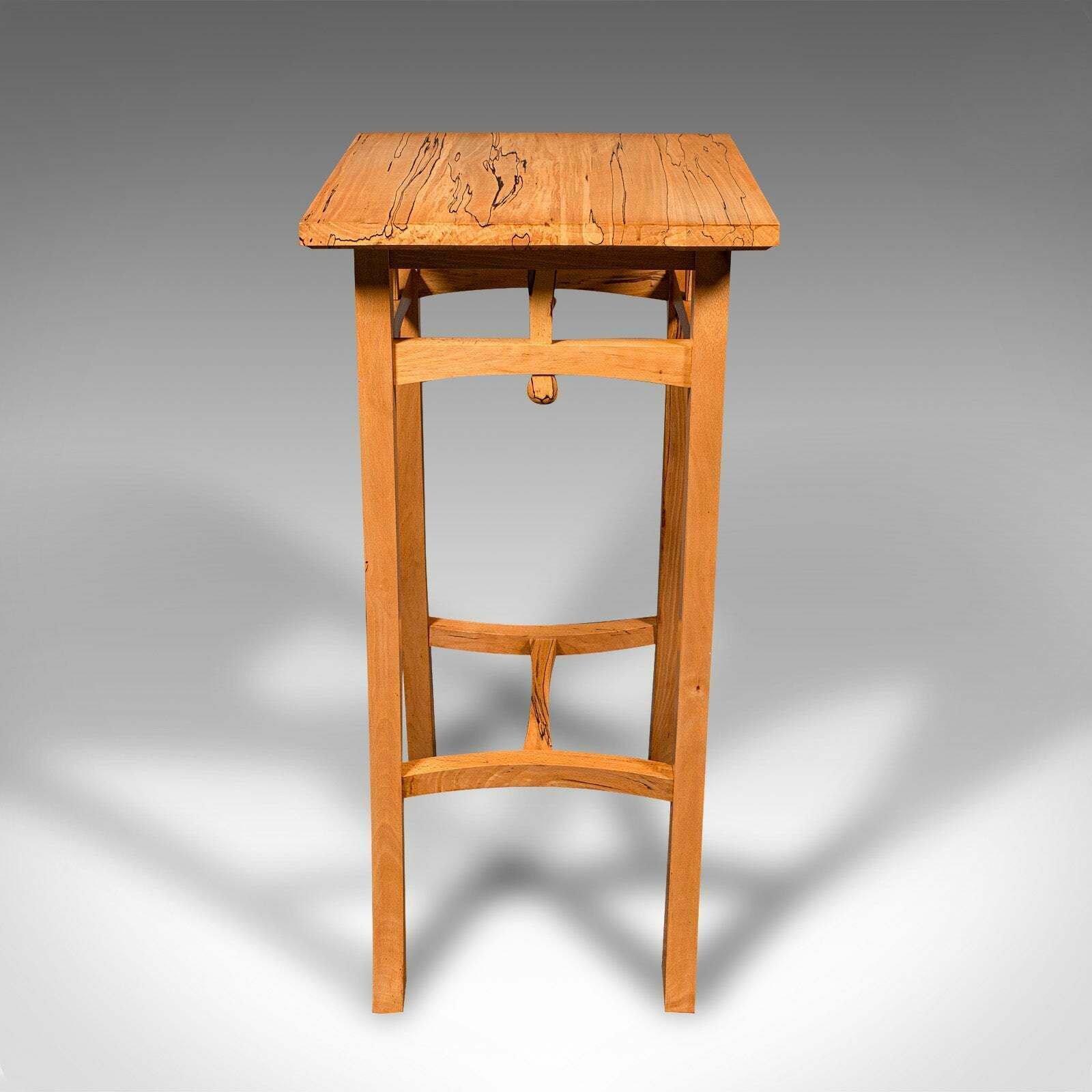 Contemporary Jardiniere Stand, English, Beech, Side Table, Cotswold School Taste photo 875.0