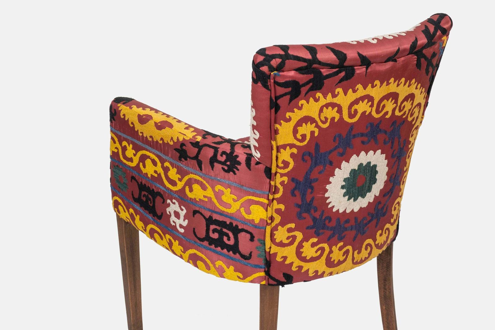 photo furniture Set Of 6 Suzani Chair   Traditional Bergere