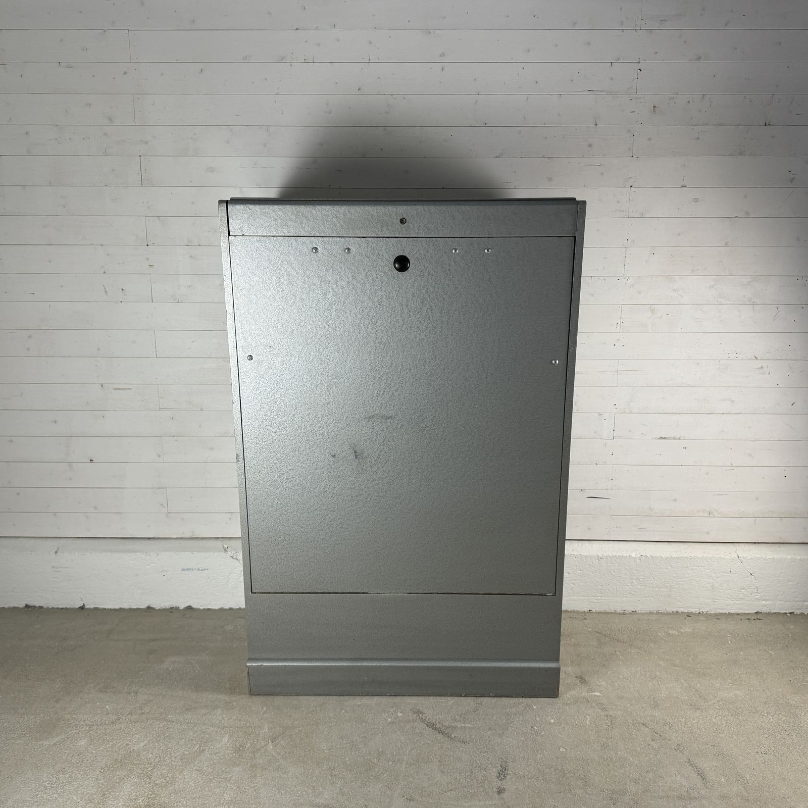 Vintage Mid Century Angula Map Chest With Pop Up Lid photo furniture