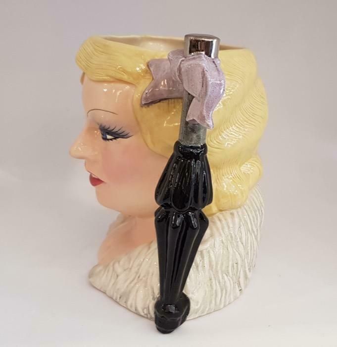 1980s Royal Doulton The Celebrity Collection Mae West photo Home Decor