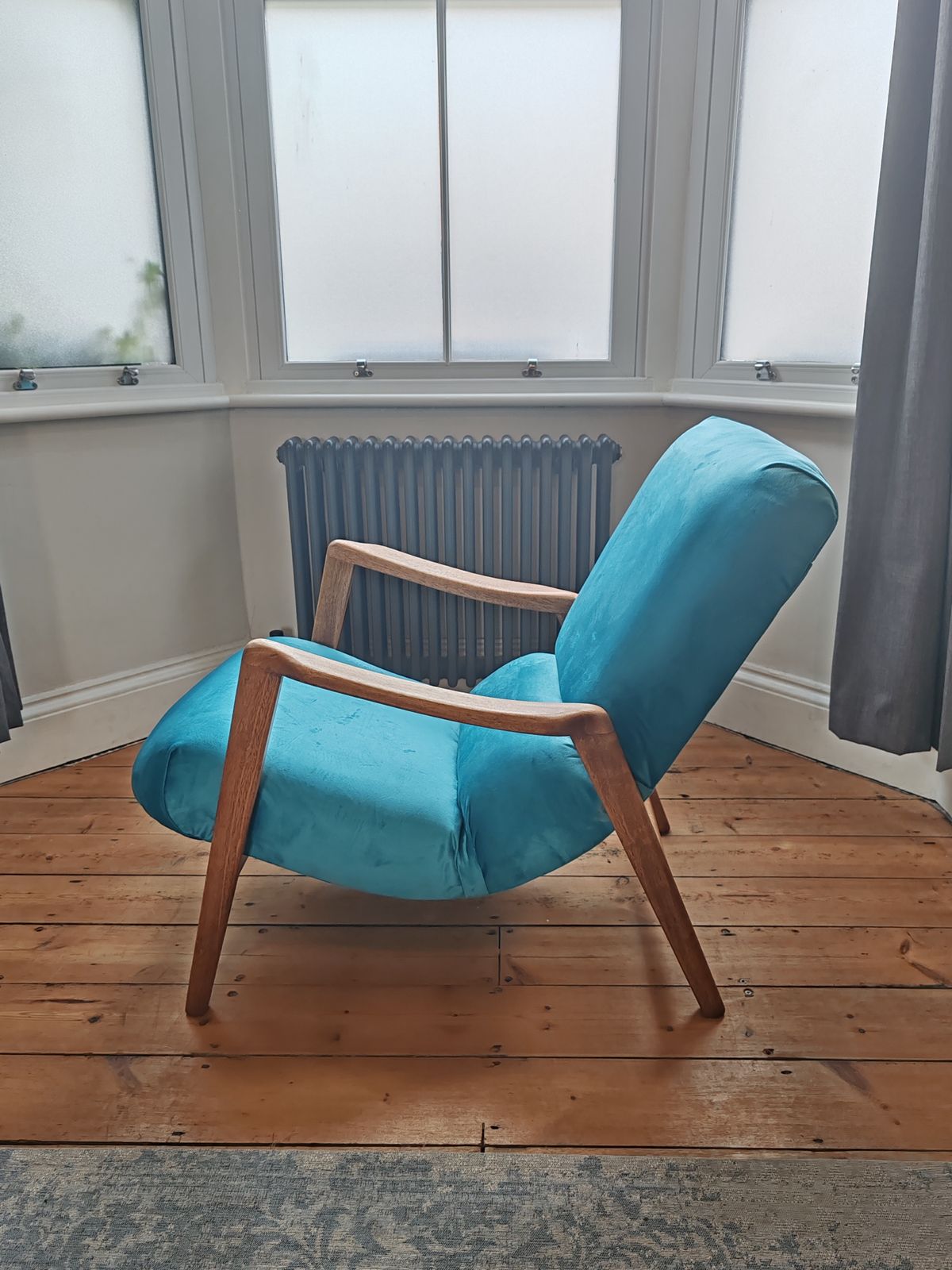 Gplan Siesta E Gnome Armchair, Refurbished And Upholstered photo furniture