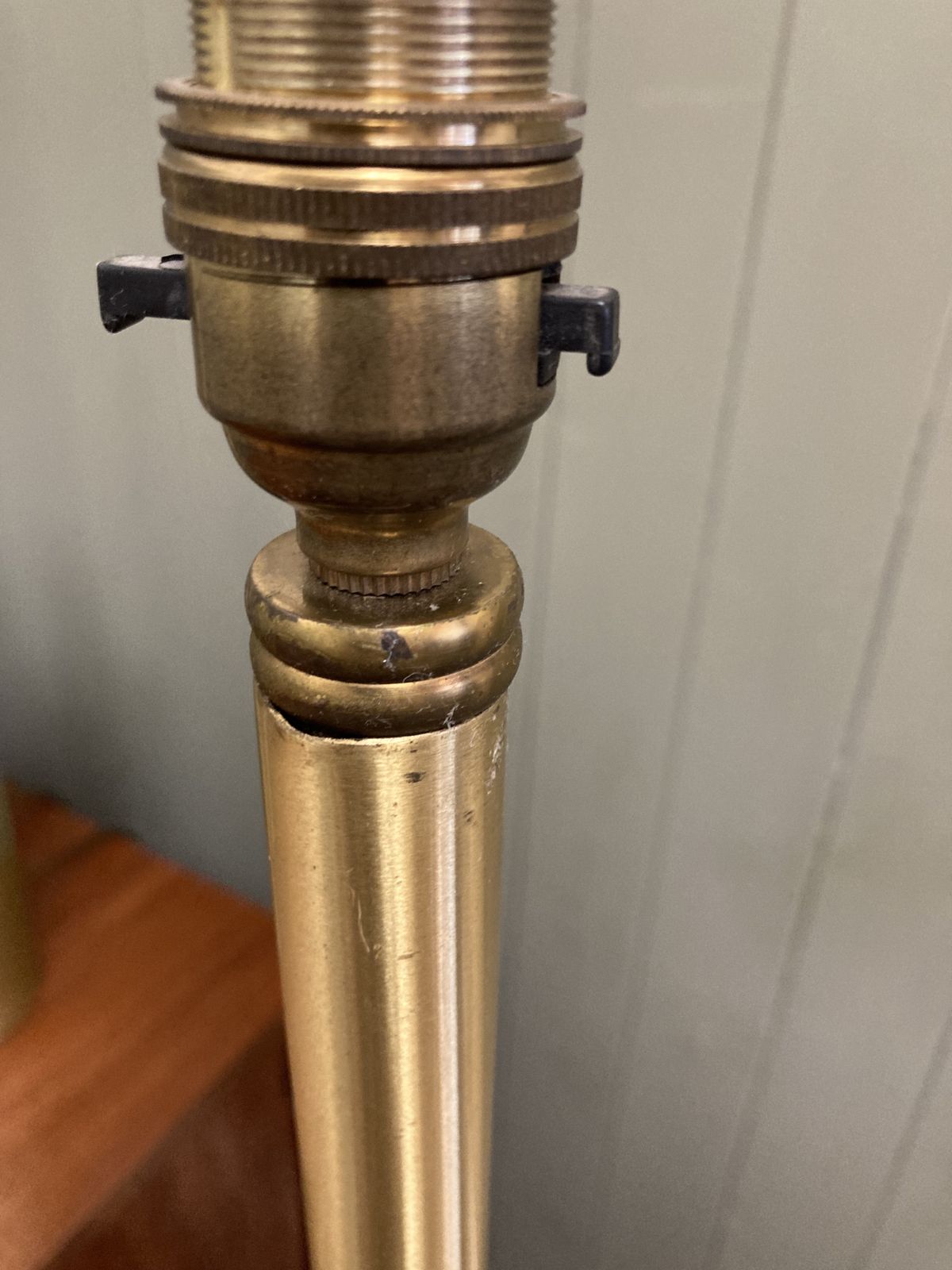 Swedish Mid Century Brass Floor Lamp By M S Belysning photo vinterior
