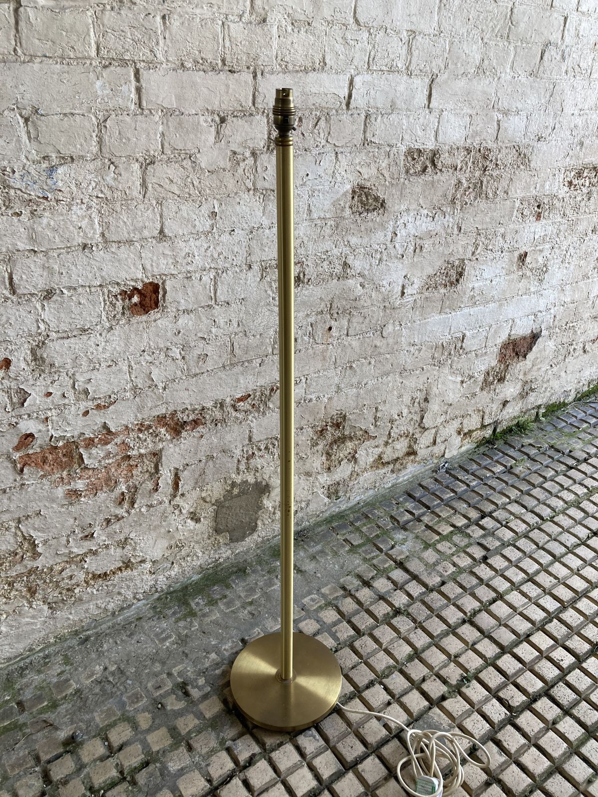 Swedish Mid Century Brass Floor Lamp By M S Belysning photo buy
