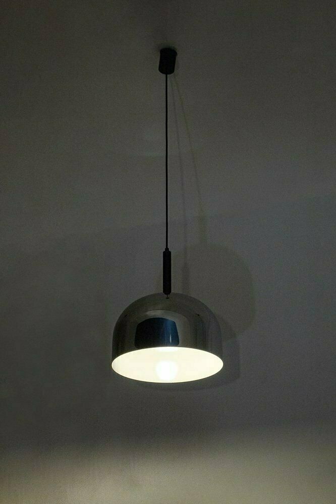 Chromen Hanglamp Van Gae Aulenti En Livio Castiglioni Voor Stilnovo, Jaren 1960 photo furniture