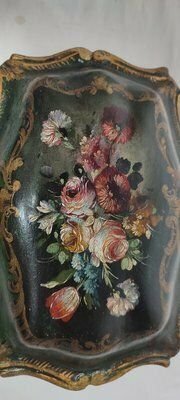 Spanish Polychrome Wooden Box, 1940s photo buy