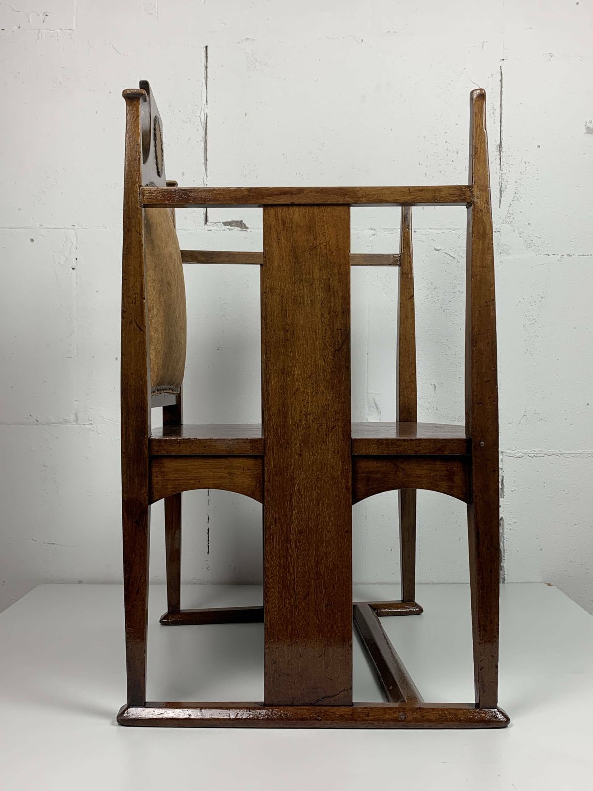 William Birch Arts And Crafts Chair By E.G. Punnett For Liberty & Co. Ca 1900 photo 1233.0