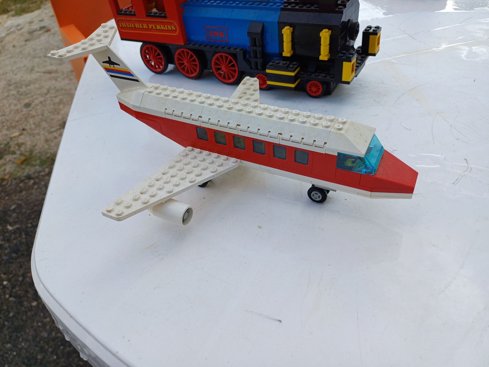Lot Of Lego Toys, 1960s, Plastic photo furniture